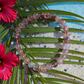 Bracelet Quartz Rutile Pastel - Arc en Ciel
