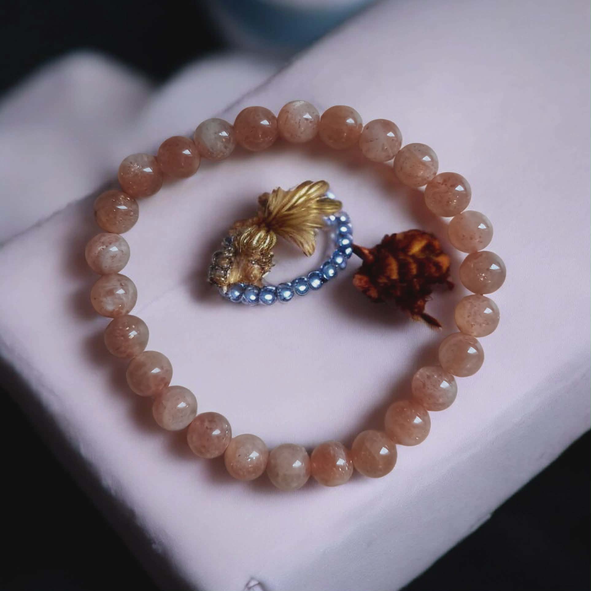 Bracelet Pierre de Soleil — Éclat Solaire