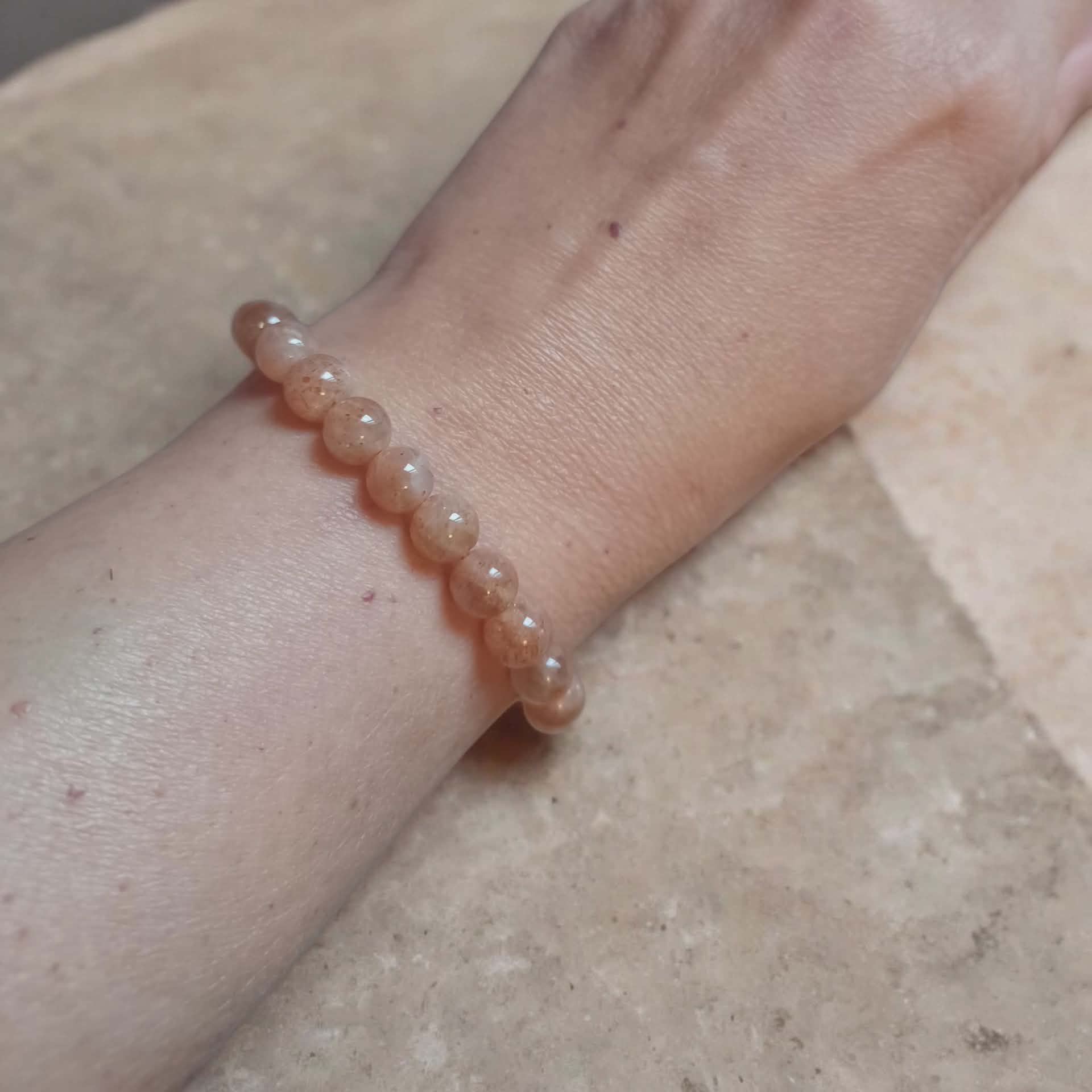 Bracelet Pierre de Soleil — Éclat Solaire