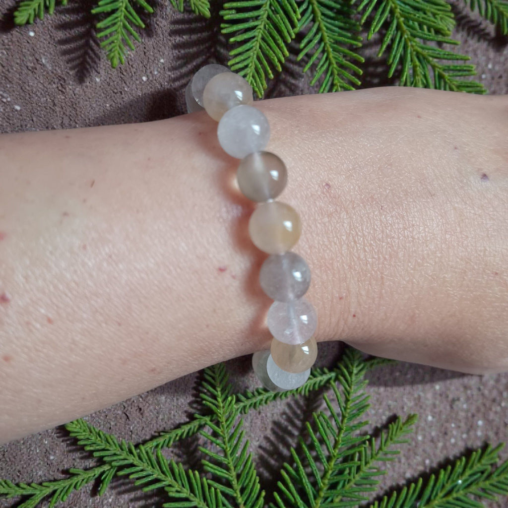 Bracelet Rabbit Hair Quartz  - Souffle de Soie