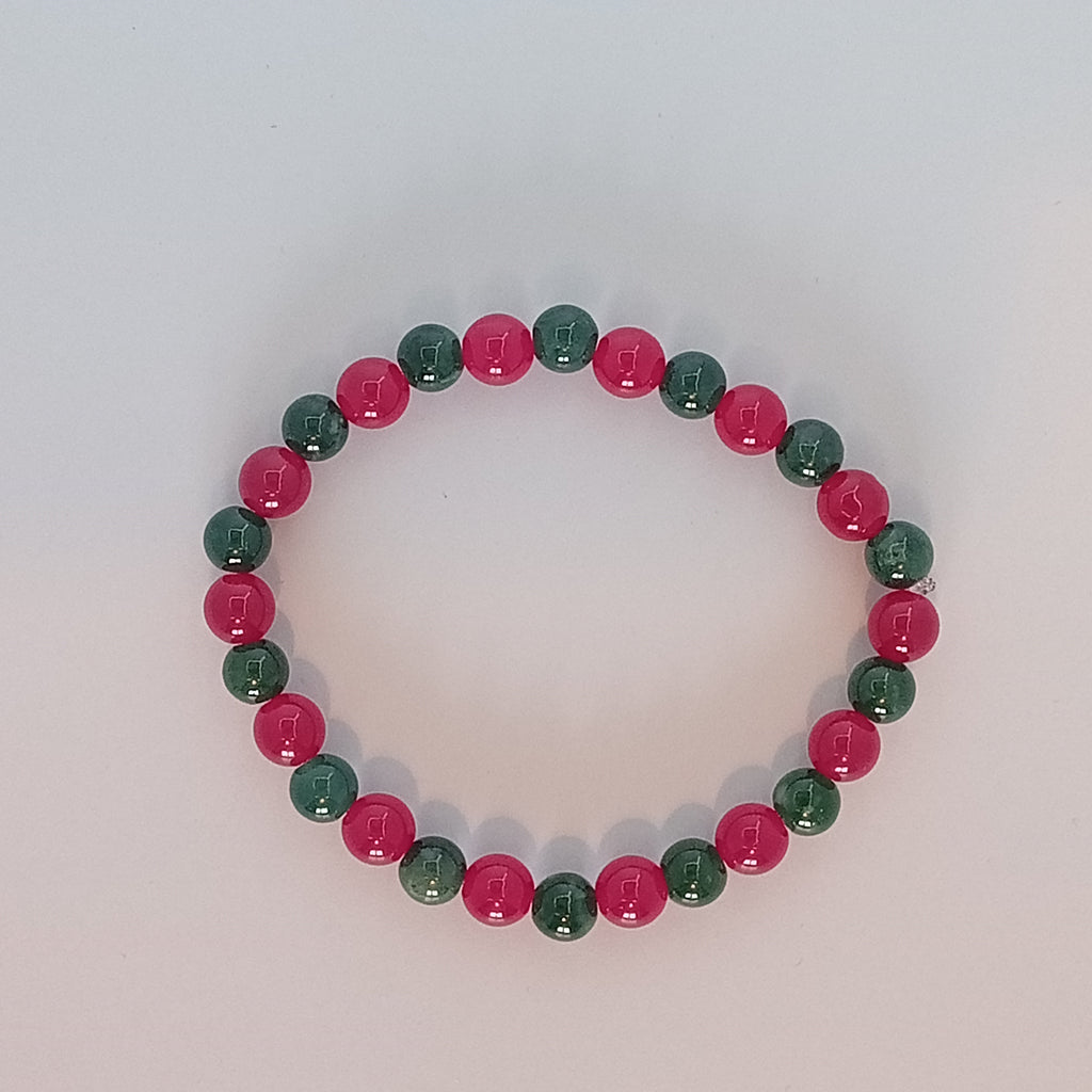 Bracelets Jaspe Vert & Tourmaline - Origin 2