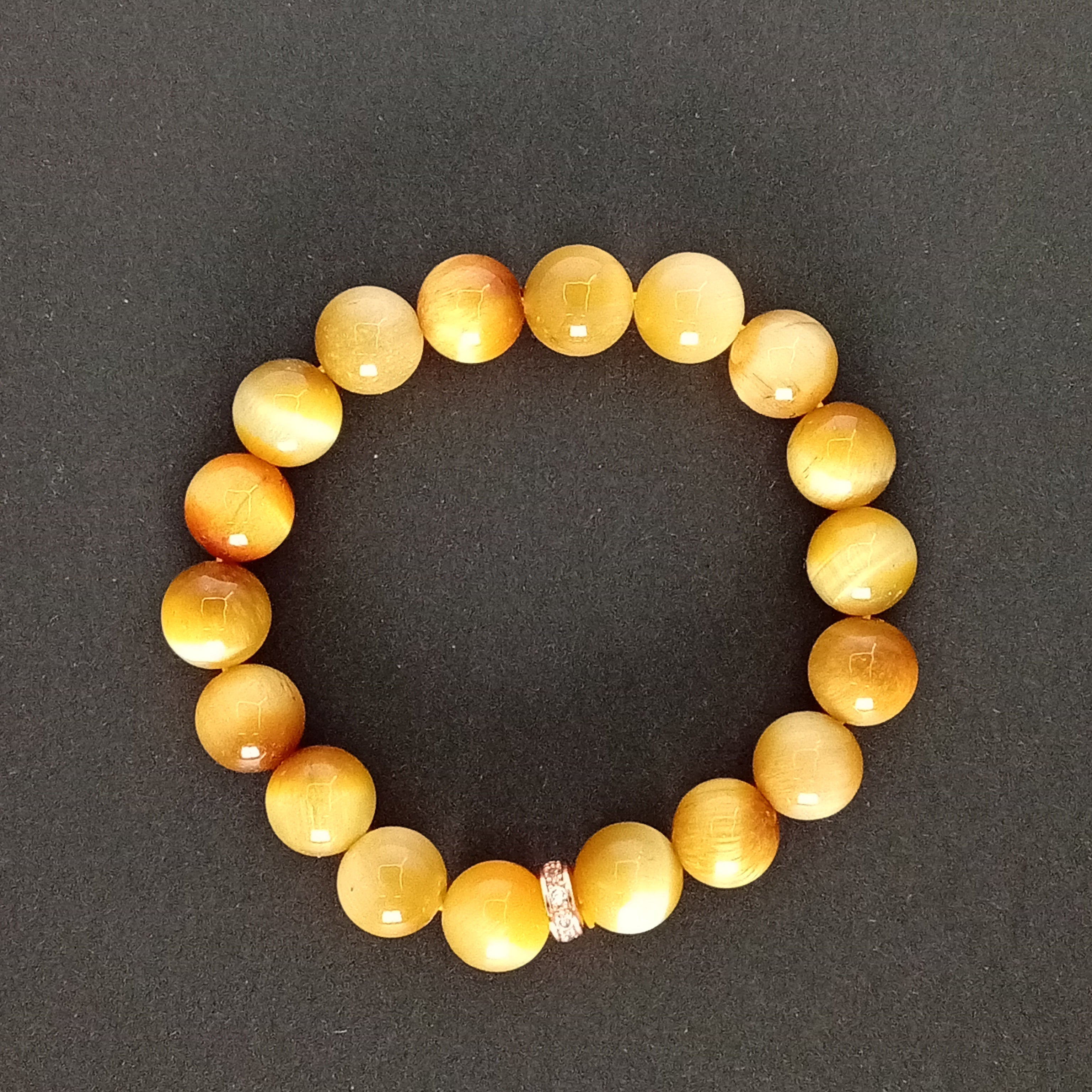 Bracelet Œil de Tigre — Instinct Sauvage