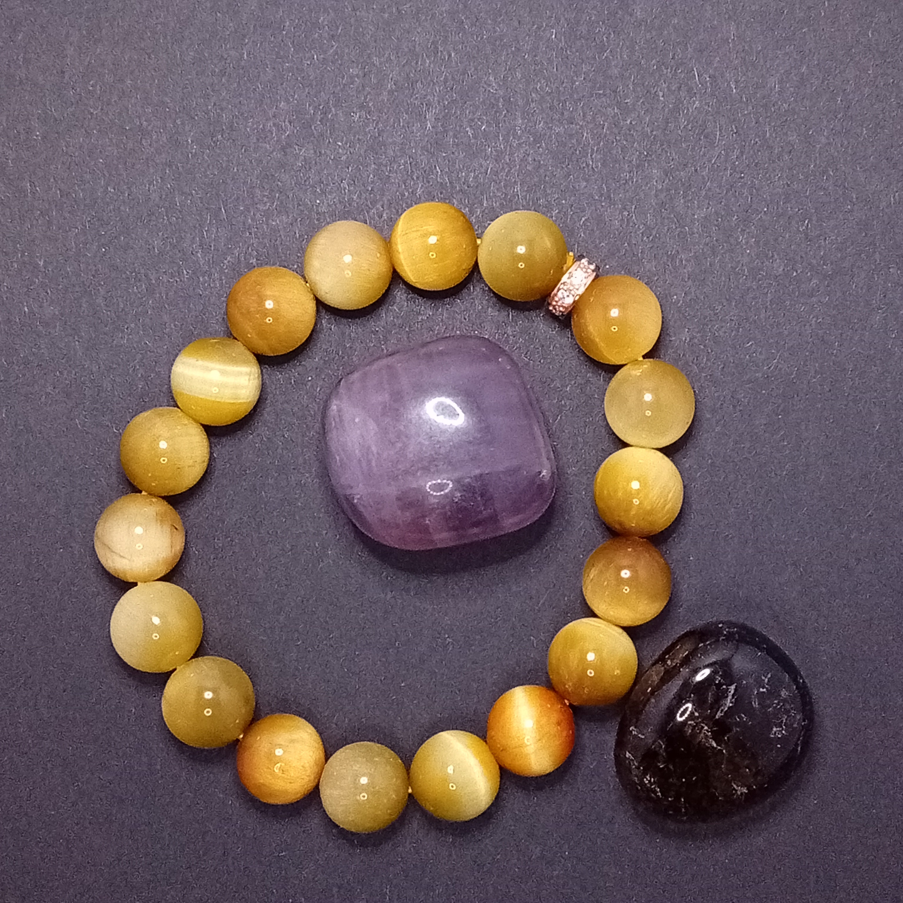 Bracelet Œil de Tigre — Instinct Sauvage