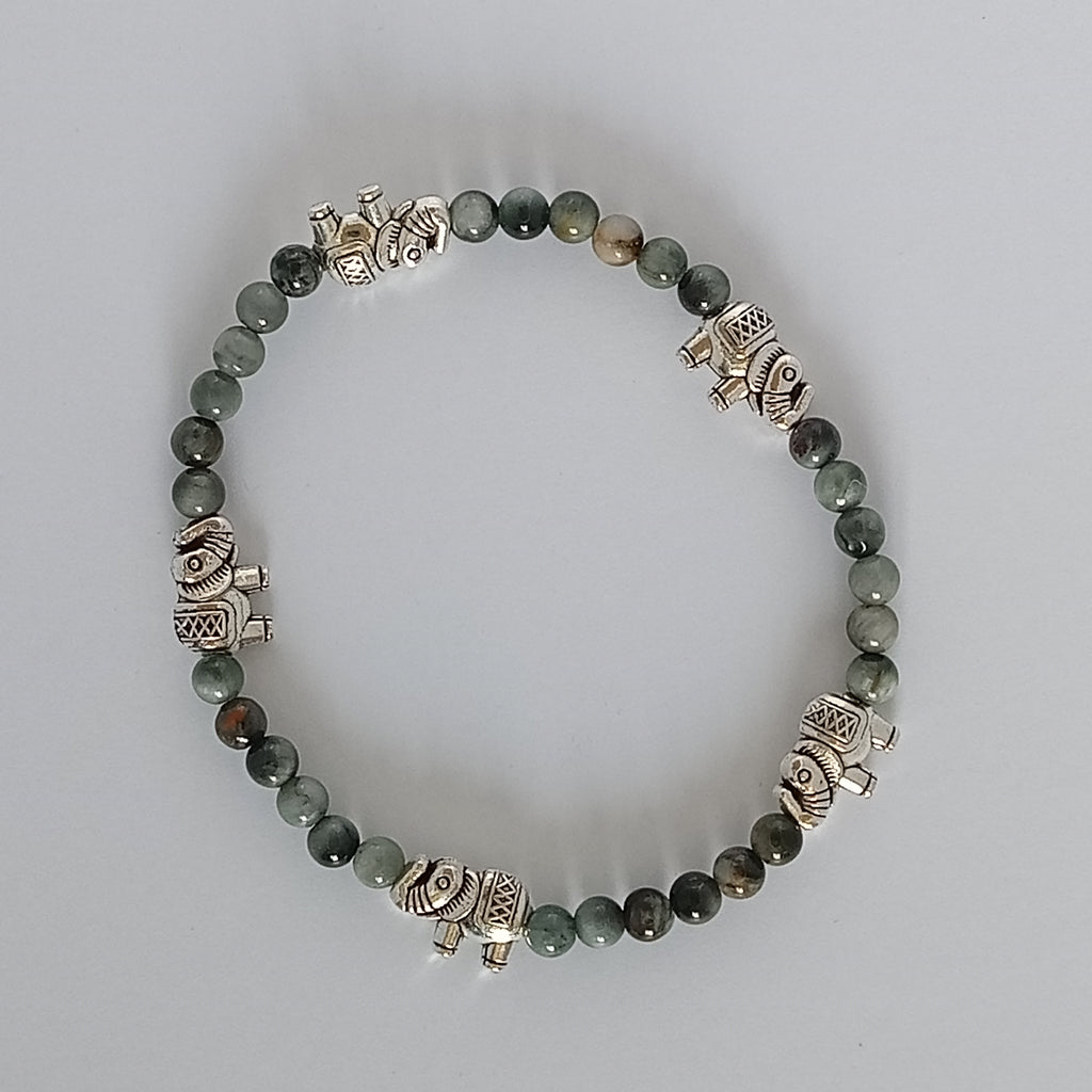 Bracelet-Hawk Eye-Chouette, Abeille,Éléphant