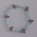 Bracelet Beryl- Abeille, Papillon,Petite Fleur