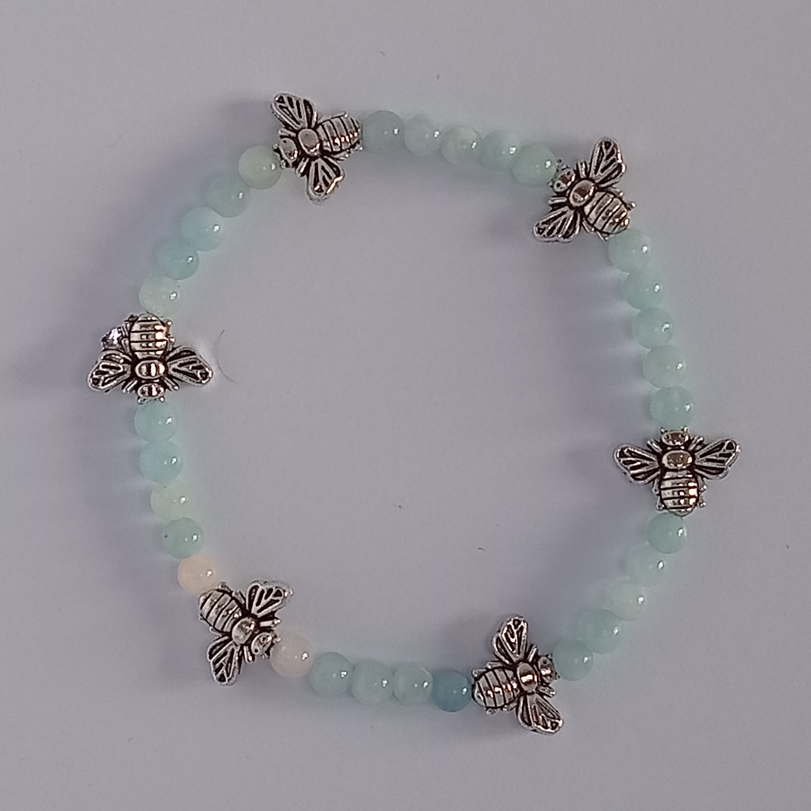 Bracelet Beryl- Abeille, Papillon,Petite Fleur