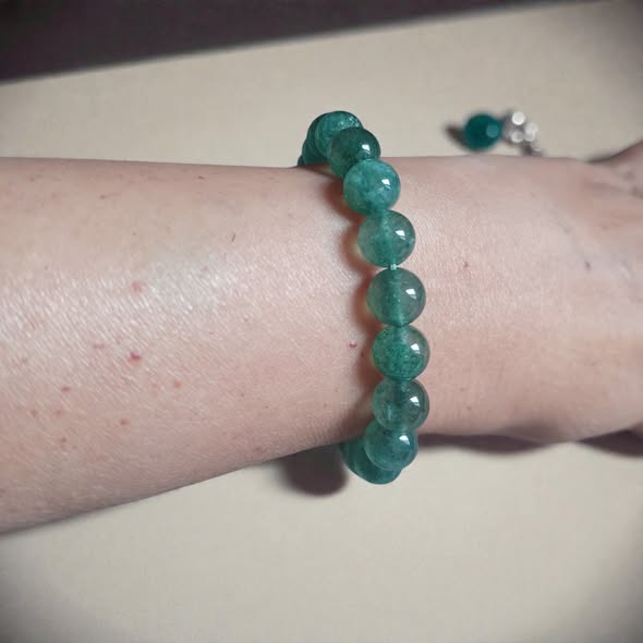 Bracelet Aventurine Verte — Esprit de Jade
