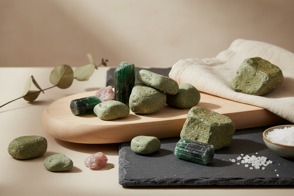 Bracelets Jaspe Vert & Tourmaline - Origin 2
