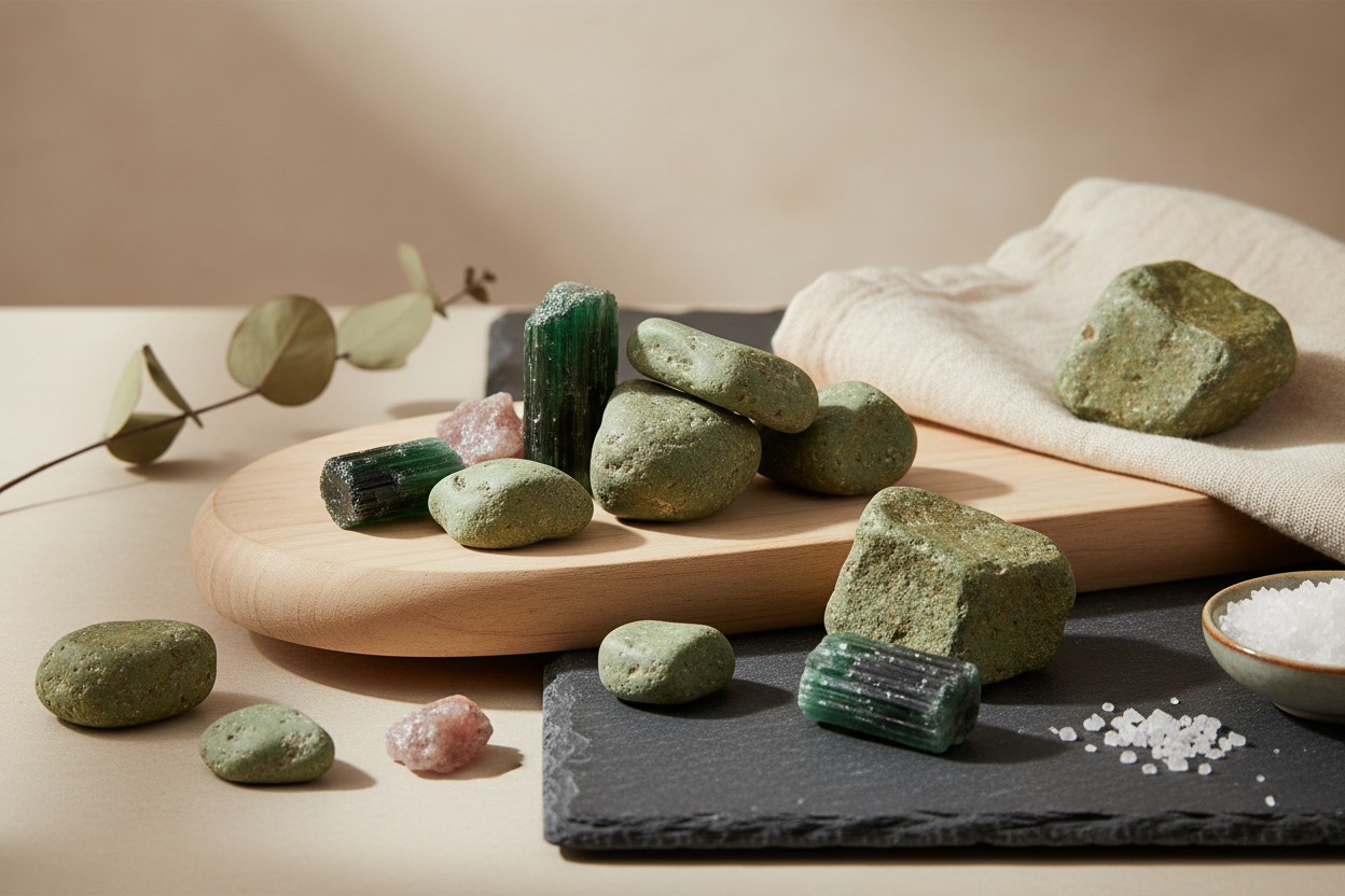 Bracelets Jaspe Vert & Tourmaline - Origin 2