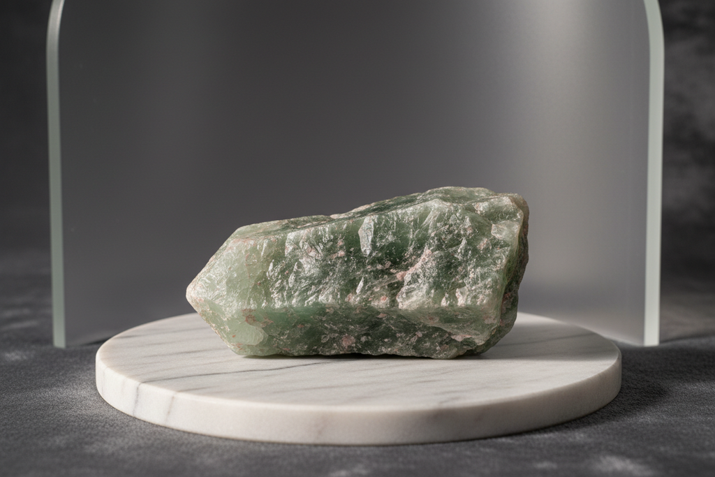 Bracelet Quartz Fraise Vert — Fruit des Bois
