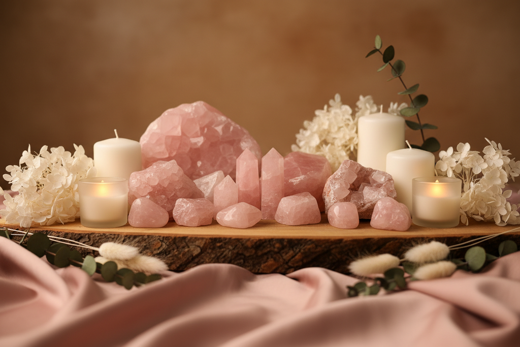 Bracelet Quartz Rose — La Belle Rose