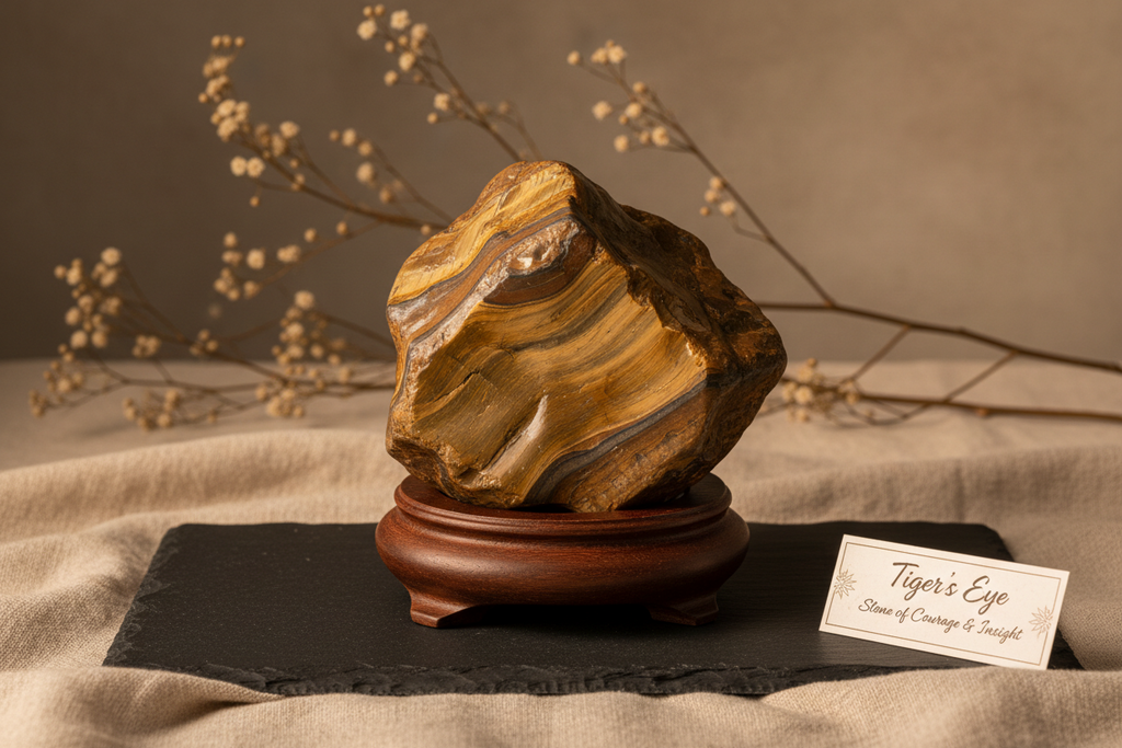 Bracelet Œil de Tigre — Instinct Sauvage